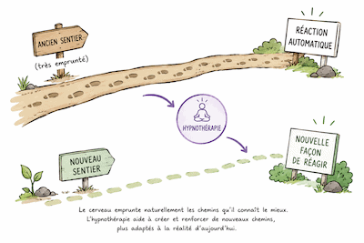 Hypnose pour modifier les schémas inconscients
